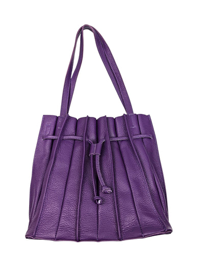 Kolibri Ulm - Handtasche mit Falten und Innenbeutel - kolibri-ulm.de - Accessoires, Damen, Handtasche, Handtaschen, Ledertasche, Ledertaschen, SS22, Tasche, Taschen