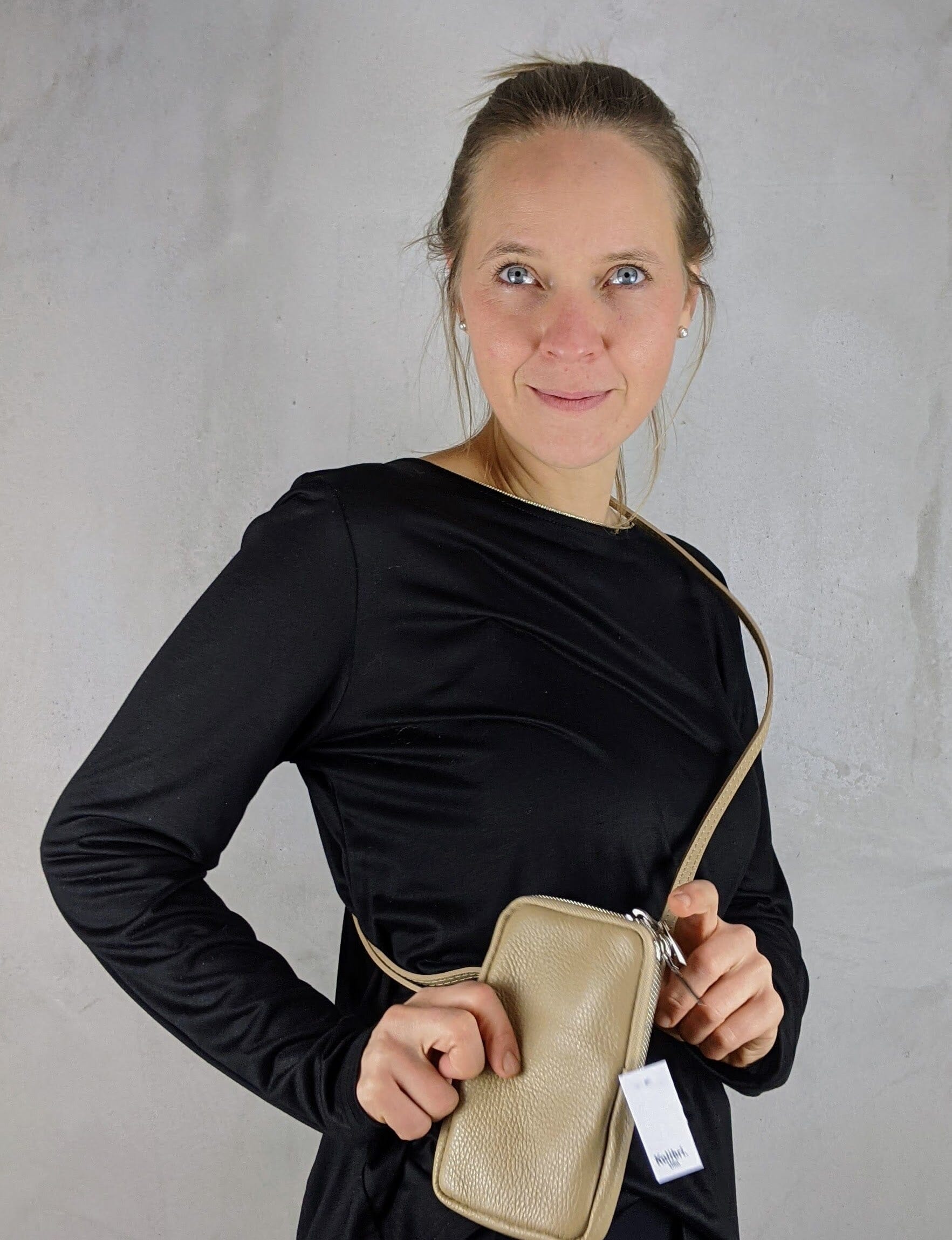 Kolibri Ulm - Handytasche aus Leder - kolibri-ulm.de - Accessoires, Bag, City, Clutch, Damen, Handtasche, Leder, Ledertasche, look1, Party, Schultertasche, Umhängetasche