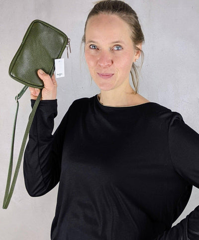 Kolibri Ulm - Handytasche aus Leder - kolibri-ulm.de - Accessoires, Bag, City, Clutch, Damen, Handtasche, Leder, Ledertasche, look1, Party, Schultertasche, Umhängetasche