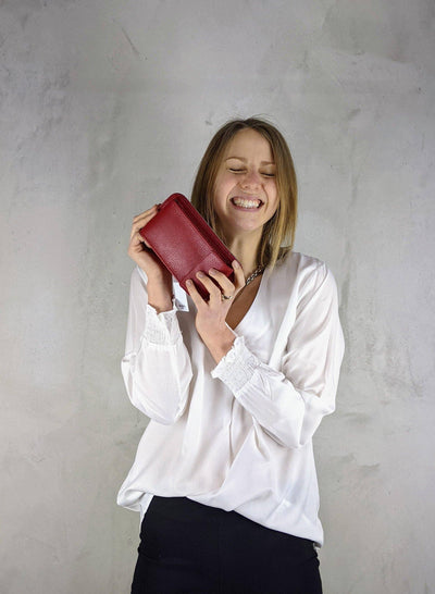 Kolibri Ulm - Handytasche mit Geldbeutel - kolibri-ulm.de - Accessoires, Crossbody, Handtasche, Handytasche, Leder, Ledertadsche, Ledertasche, Umhängetasche