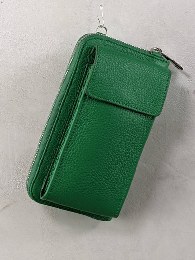 Kolibri Ulm - Handytasche mit Geldbeutel - kolibri-ulm.de - Accessoires, Crossbody, Handtasche, Handytasche, Leder, Ledertadsche, Ledertasche, Umhängetasche