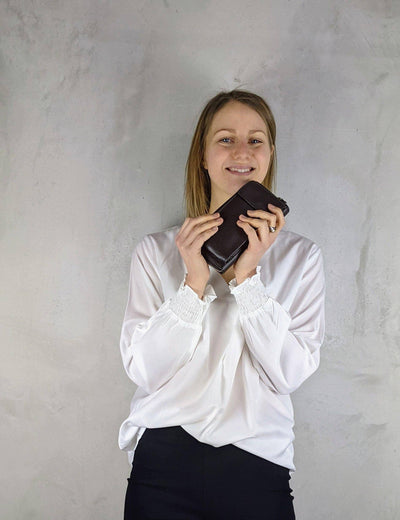 Kolibri Ulm - Handytasche mit Geldbeutel - kolibri-ulm.de - Accessoires, Crossbody, Handtasche, Handytasche, Leder, Ledertadsche, Ledertasche, Umhängetasche