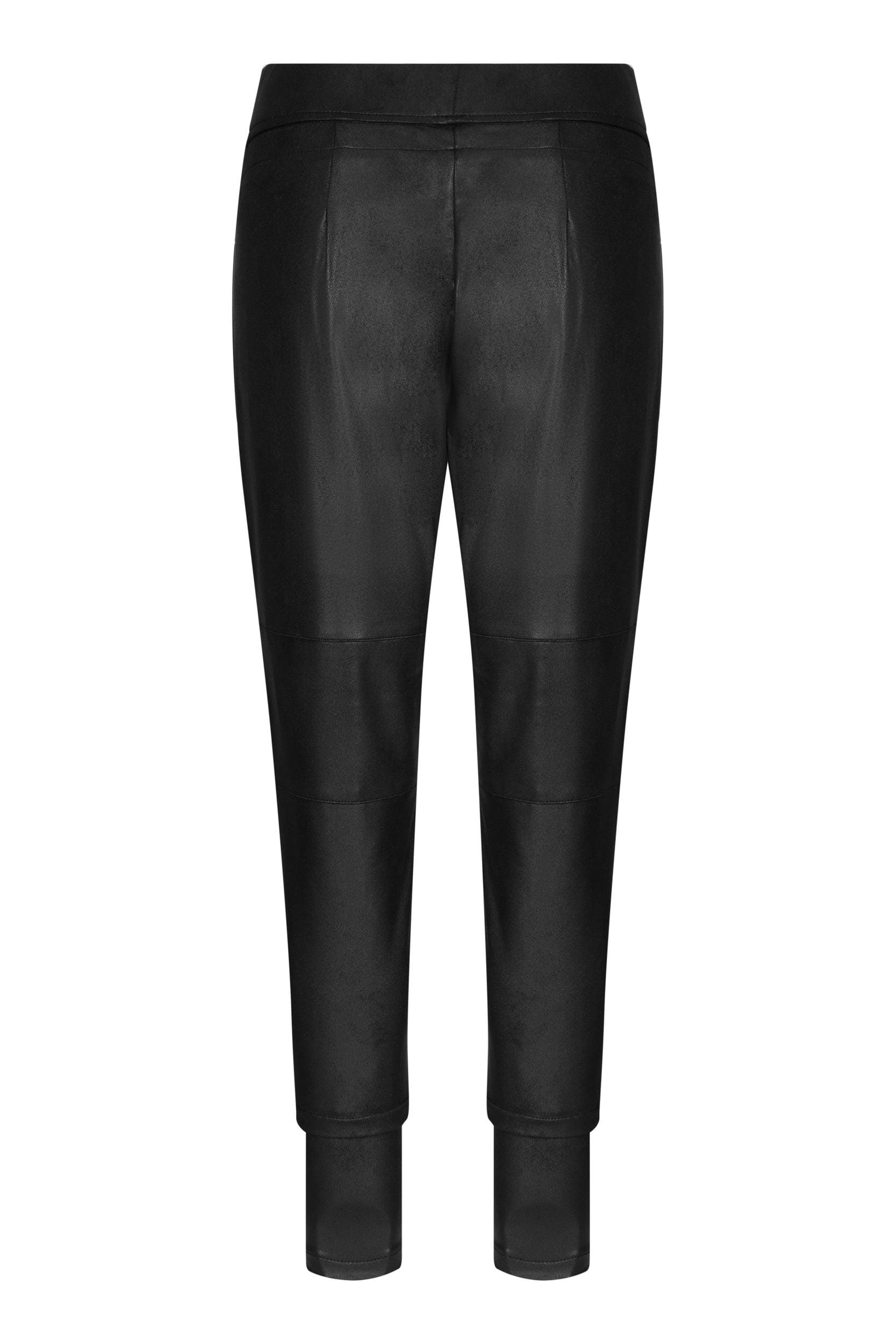 Raffaello Rossi - Hose Candy Leather Jersey in Schwarz - kolibri-ulm.de - Damen, Hose, Hosen, WS21