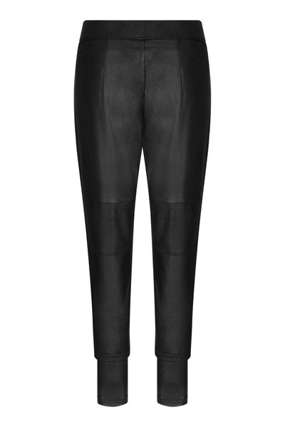 Raffaello Rossi - Hose Candy Leather Jersey in Schwarz - kolibri-ulm.de - Damen, Hose, Hosen, WS21