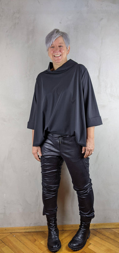 Beate Heymann Streetcoture - Hose Evergreen - kolibri-ulm.de - anthrazit, Bekleidung, Damen, grau, Hose, Hosen, schwarz