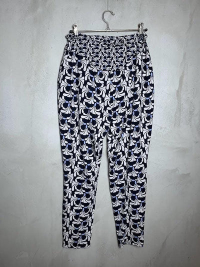 Hose Gira 6/8 Kontrast Big Pattern Print Hose Raffaello Rossi 