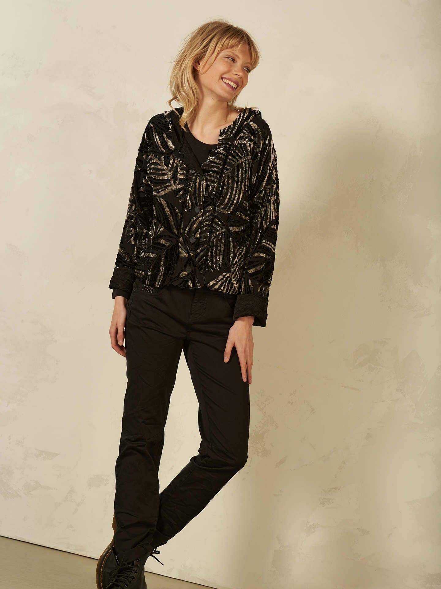 Hose Tapered Long Satin Jeanshose Nile 