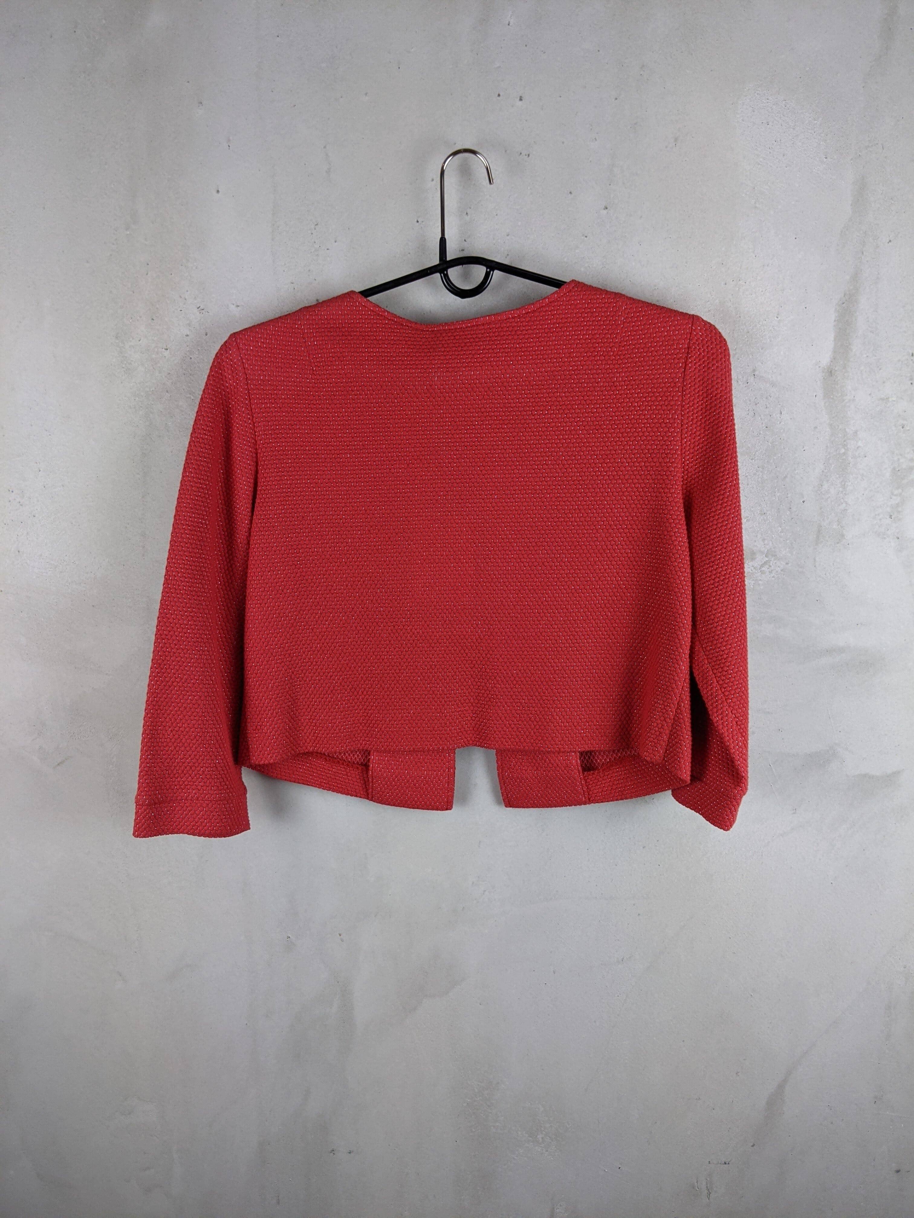 Ellen Eisemann - Jacke Ivana - kolibri-ulm.de - blau, Bolero, Damen, Jacke, marine, rot