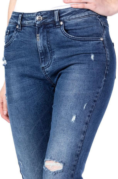 Blue Monkey - Jeans Hailey - kolibri-ulm.de - Damen, Denim, Hose, Hosen, Jeans, Jeanshose, Jeanshosen, Textilien, Unterteile, WS22