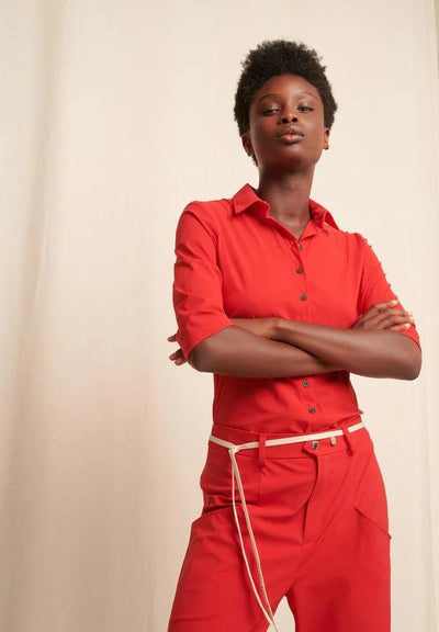 Kikkie Blouse Technical Jersey Bluse Jane Lushka 