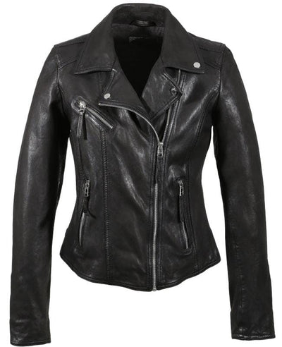 Lederjacke Clips 6 Jacke Oakwood 