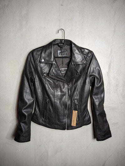 Lederjacke Clips 6 Jacke Oakwood 