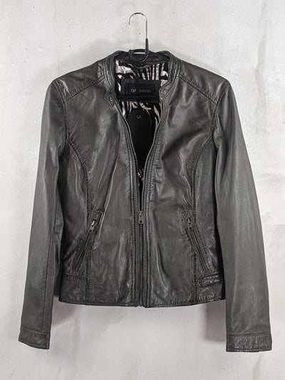 Oakwood - Lederjacke Karine Cuir Mouton - kolibri-ulm.de - Damen, Jacke, Lederjacke, Oberteile, Outdoor, WS21