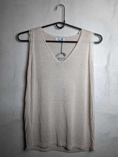 Olger - Leinentop - kolibri-ulm.de - Damen, Oberteile, SS22, Textilien, Top, Tops