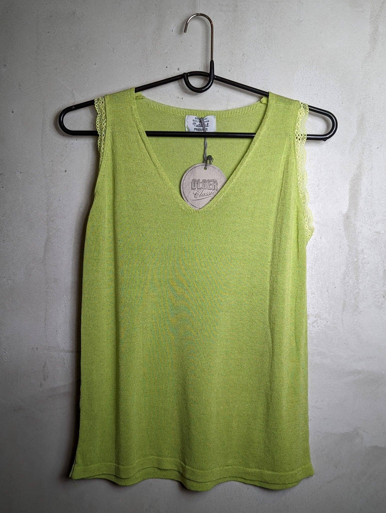 Olger - Leinentop - kolibri-ulm.de - Damen, Oberteile, SS22, Textilien, Top, Tops