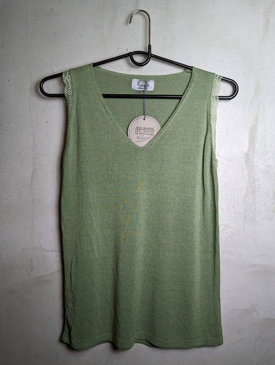 Olger - Leinentop - kolibri-ulm.de - Damen, Oberteile, SS22, Textilien, Top, Tops