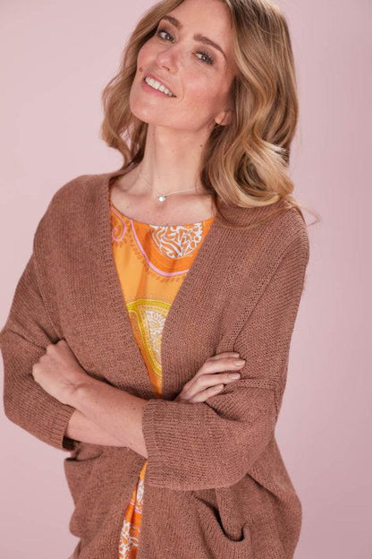 Lieblingsstück - Jacke offen TalissaL - kolibri-ulm.de - Cardigan, Damen, Jacke, Jacken, Oberteile, SS22, Strick, Strickjacke, Strickjacken, Textilien