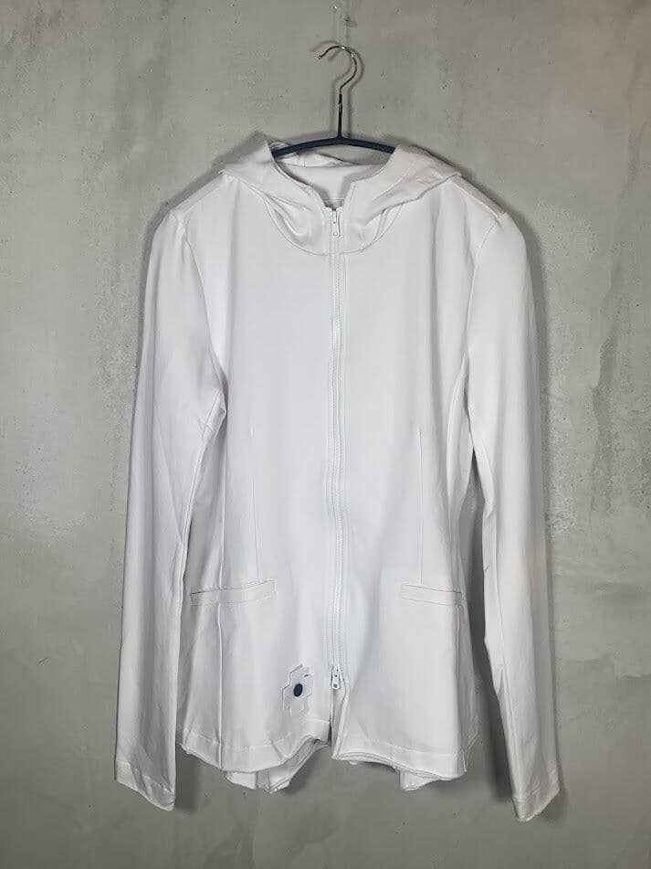 My Hoodie Sweatshirt Plü Weiß XS 