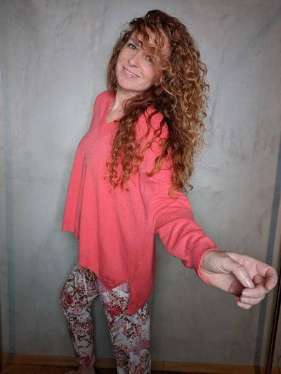 Farfalla - Nahtloser Feinstrickpullover - kolibri-ulm.de - Damen, Oberteile, Pullover, Pullunder, SS22, Strick, Textilien