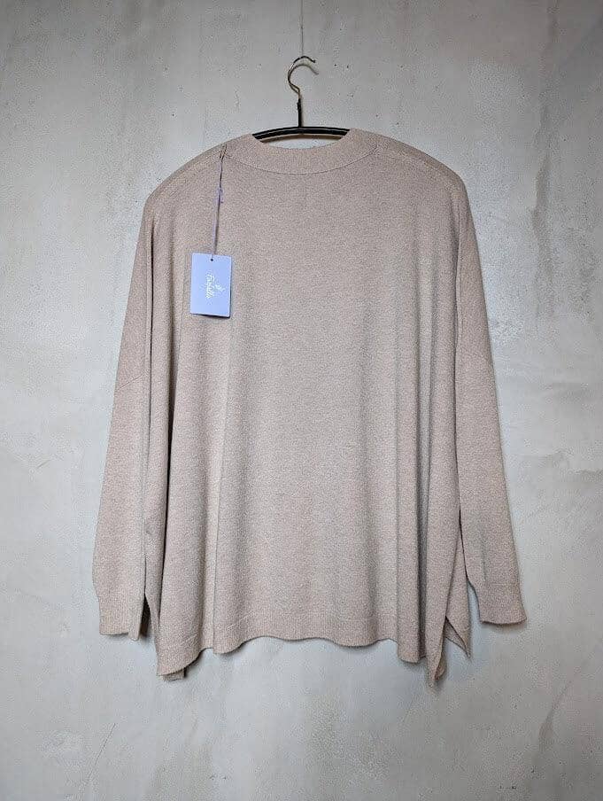 Farfalla - Nahtloser Feinstrickpullover - kolibri-ulm.de - Damen, Oberteile, Pullover, Pullunder, SS22, Strick, Textilien