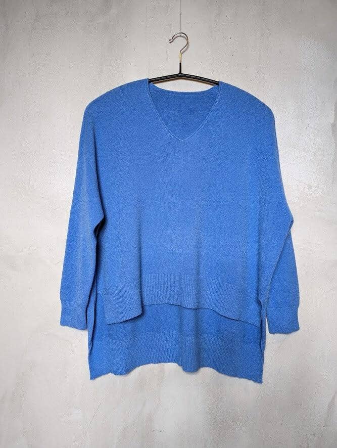 Farfalla - Nahtloser Pullover - kolibri-ulm.de - Damen, Oberteile, Pullover, Pullunder, SS22, Strick, Textilien