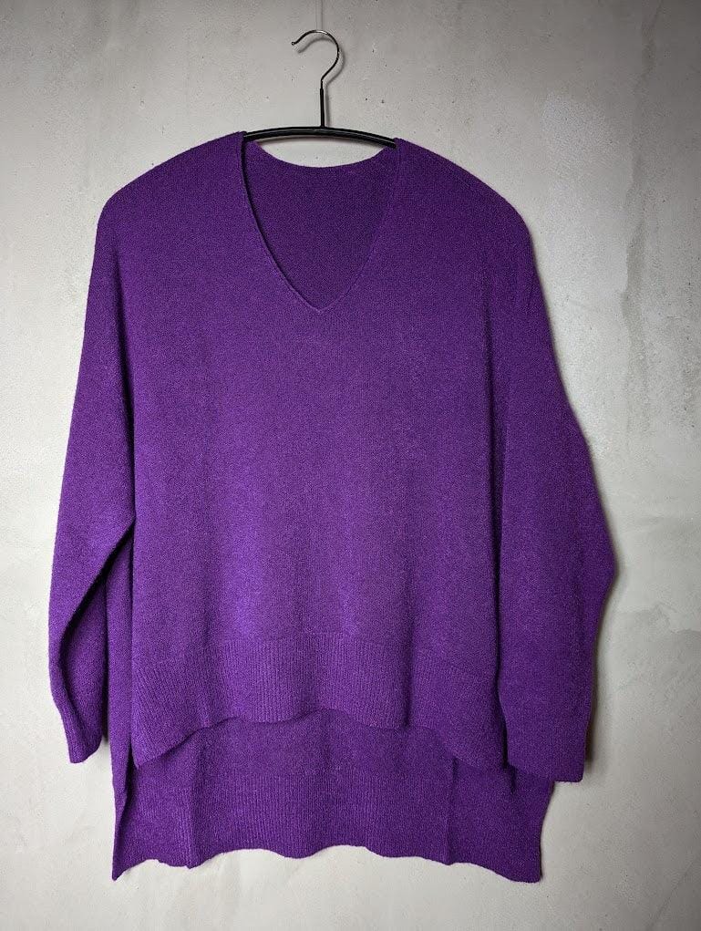 Nahtloser Pullover Pullover Farfalla Einheitsgröße Violet dunkel 