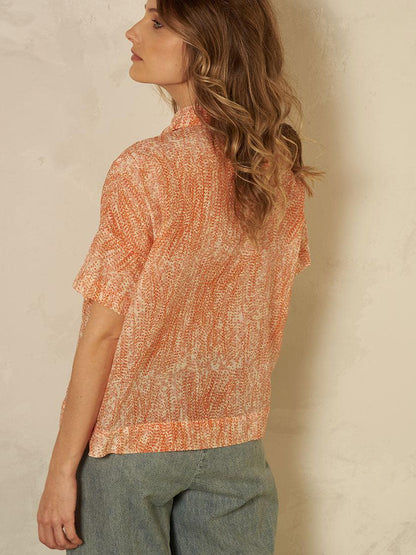 Nile - Blouse Cotton Silk - kolibri-ulm.de - Bluse, Blusen, Damen, Oberteile, SS22, Textilien