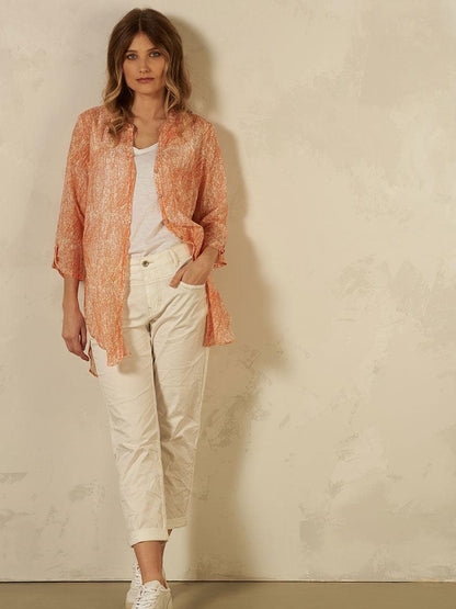 Nile - Tunic Cotton Silk - kolibri-ulm.de - Damen, Oberteile, SS22, Textilien, Tunika, Tunikas