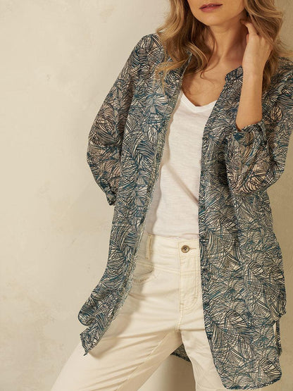 Nile - Tunic Cotton Silk - kolibri-ulm.de - Damen, Oberteile, SS22, Textilien, Tunika, Tunikas