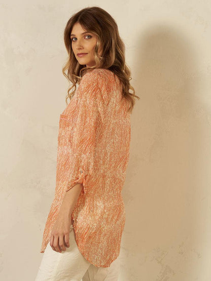 Nile - Tunic Cotton Silk - kolibri-ulm.de - Damen, Oberteile, SS22, Textilien, Tunika, Tunikas