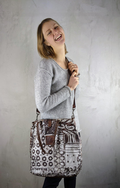 Campomaggi - Umhänge-Shopper Oversize extravagant - kolibri-ulm.de - Accessoires, Leder, Ledertasche, Umhängetasche