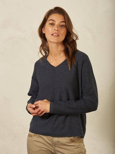 Nile - Pullover Knit Merino - kolibri-ulm.de - Damen, Oberteile, Pulli, Pullover, Tunika, WS21