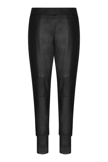 Raffaello Rossi - Hose Candy Leather Jersey in Schwarz - kolibri-ulm.de - Damen, Hose, Hosen, WS21