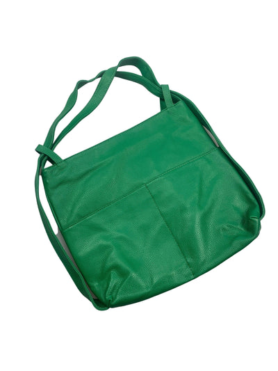 Rucksacktasche mit Vordertaschen Handtasche Kolibri Ulm Grün 