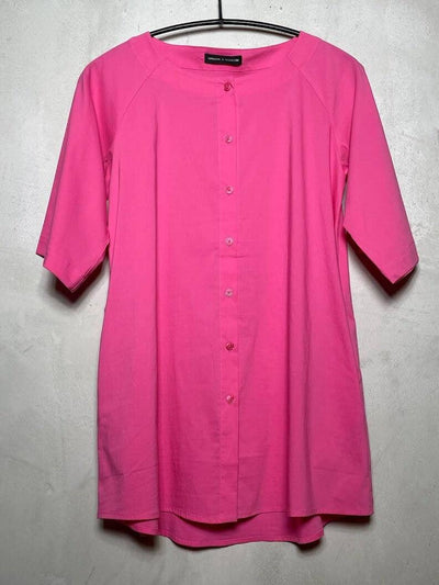 Rundhalsbluse Sonoro Bluse Hindahl & Skudelny Pink S 