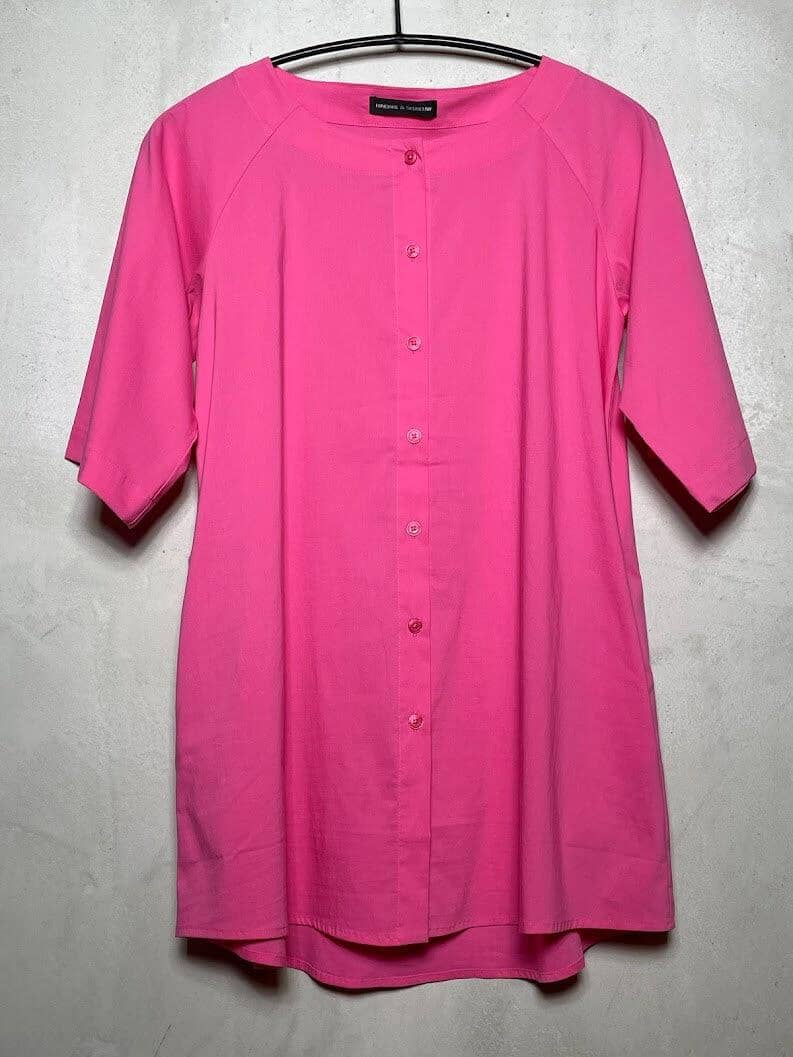 Rundhalsbluse Sonoro Bluse Hindahl & Skudelny Pink S 