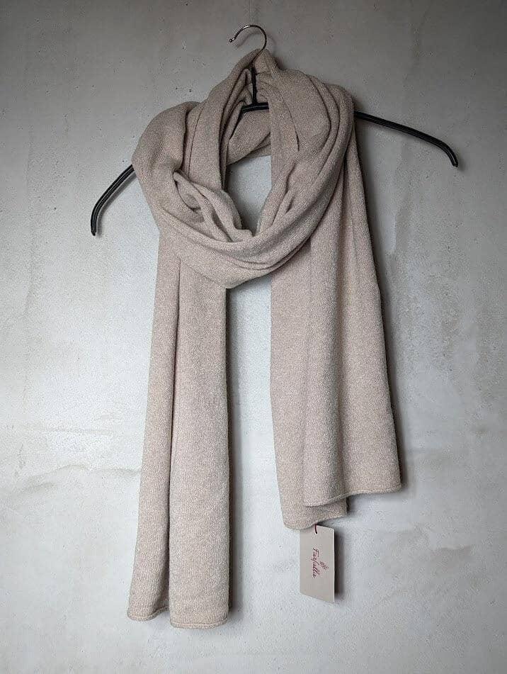 Schal Uni Schal Farfalla Beige 