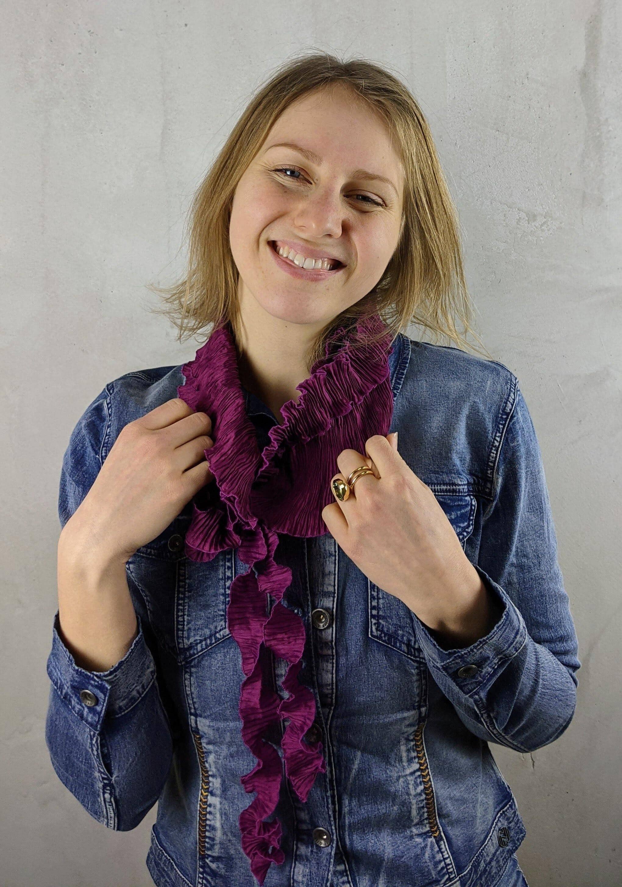 Monika - Schal/Gürtel Cols Ondine raffiniert - kolibri-ulm.de - Accessoires, Gürtel, Schal