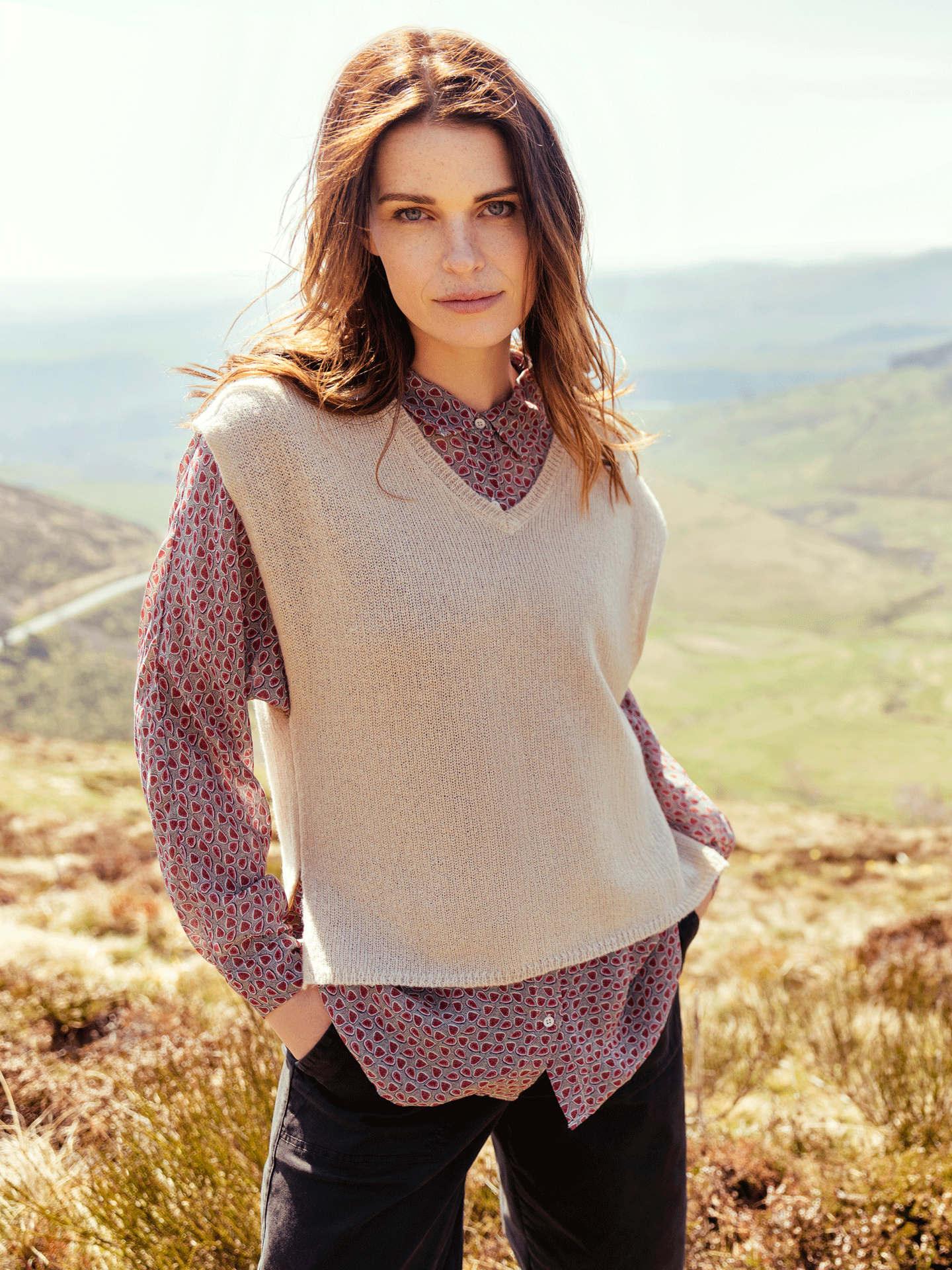 Nile - Pullunder - kolibri-ulm.de - Damen, Oberteile, Pullunder, SS22, Textilien