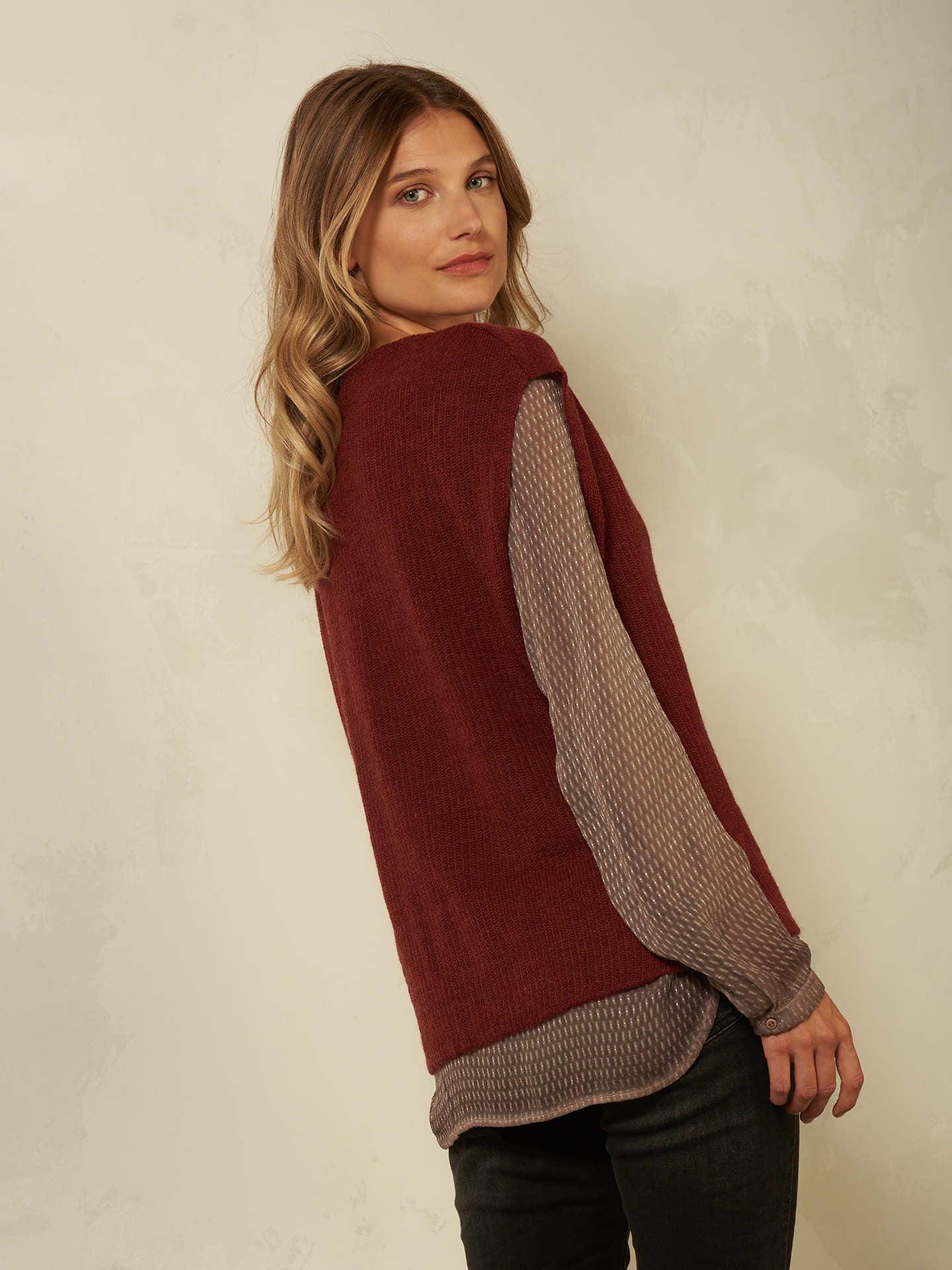 Nile - Pullunder - kolibri-ulm.de - Damen, Oberteile, Pullunder, SS22, Textilien