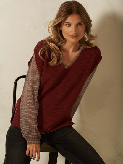 Nile - Pullunder - kolibri-ulm.de - Damen, Oberteile, Pullunder, SS22, Textilien