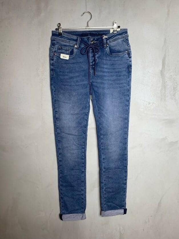 Slim Jeans Jog Denim Jeanshose Blue Monkey blue denim W26 
