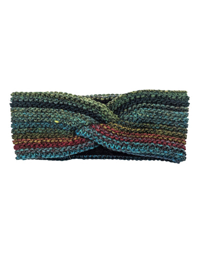 Gebeana - Stirnband verschlungen mit Fleecefutter - kolibri-ulm.de - Accessoires, Damen, Mütze, Mützen, Stirnband, Stirnbänder, Strick, Textilien, WS22