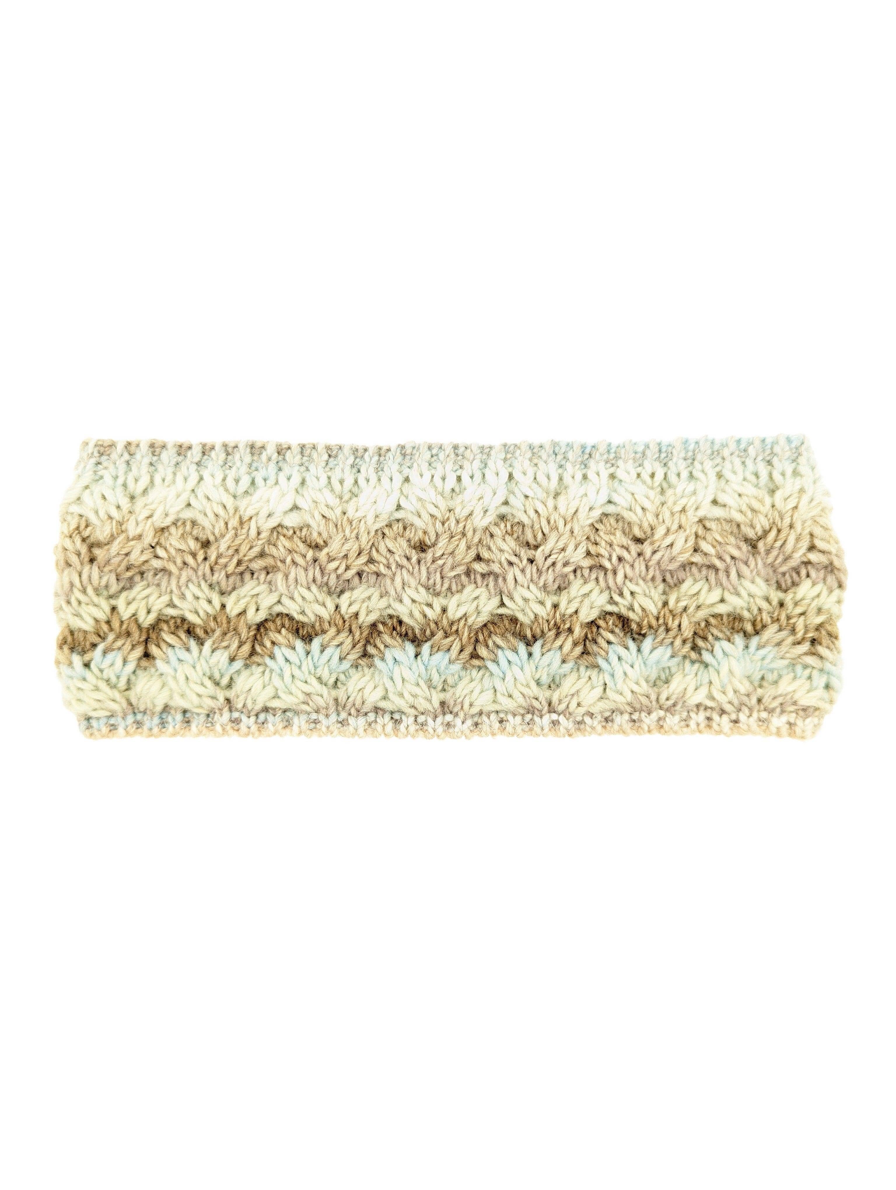 Gebeana - Stirnband Zopfmuster, innen Fleece - kolibri-ulm.de - Accessoires, Damen, Mütze, Mützen, Stirnband, Stirnbänder, Strick, Textilien, WS22