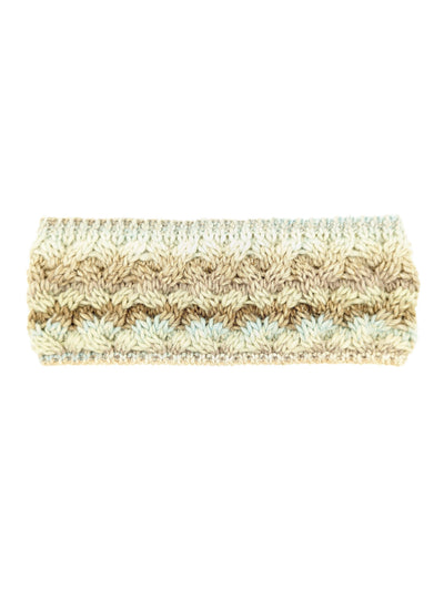 Gebeana - Stirnband Zopfmuster, innen Fleece - kolibri-ulm.de - Accessoires, Damen, Mütze, Mützen, Stirnband, Stirnbänder, Strick, Textilien, WS22