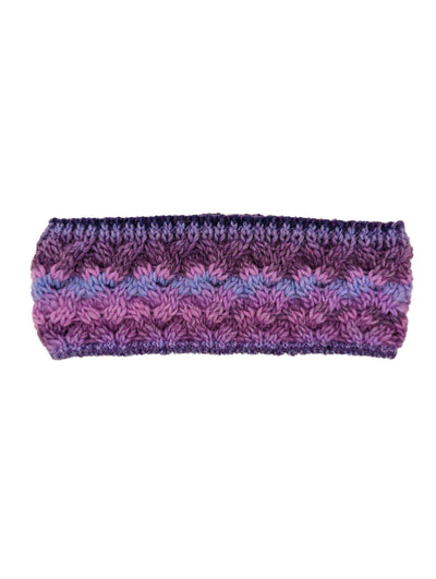 Gebeana - Stirnband Zopfmuster, innen Fleece - kolibri-ulm.de - Accessoires, Damen, Mütze, Mützen, Stirnband, Stirnbänder, Strick, Textilien, WS22