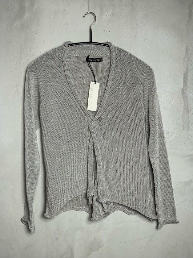 Strickjacke Coco Strickjacke Esmeralda Silber M 