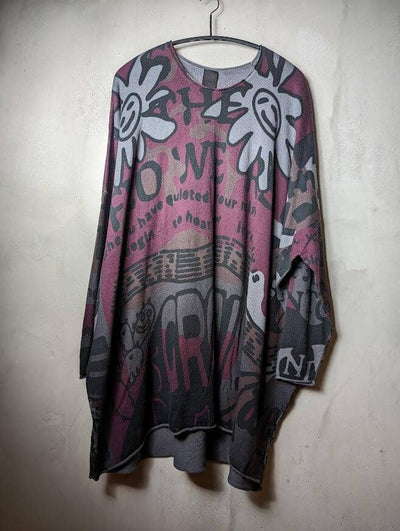 Rundholz Black Label - Stricktunika - kolibri-ulm.de - Damen, Oberteile, Textilien, Tunika, Tunikas, WS22