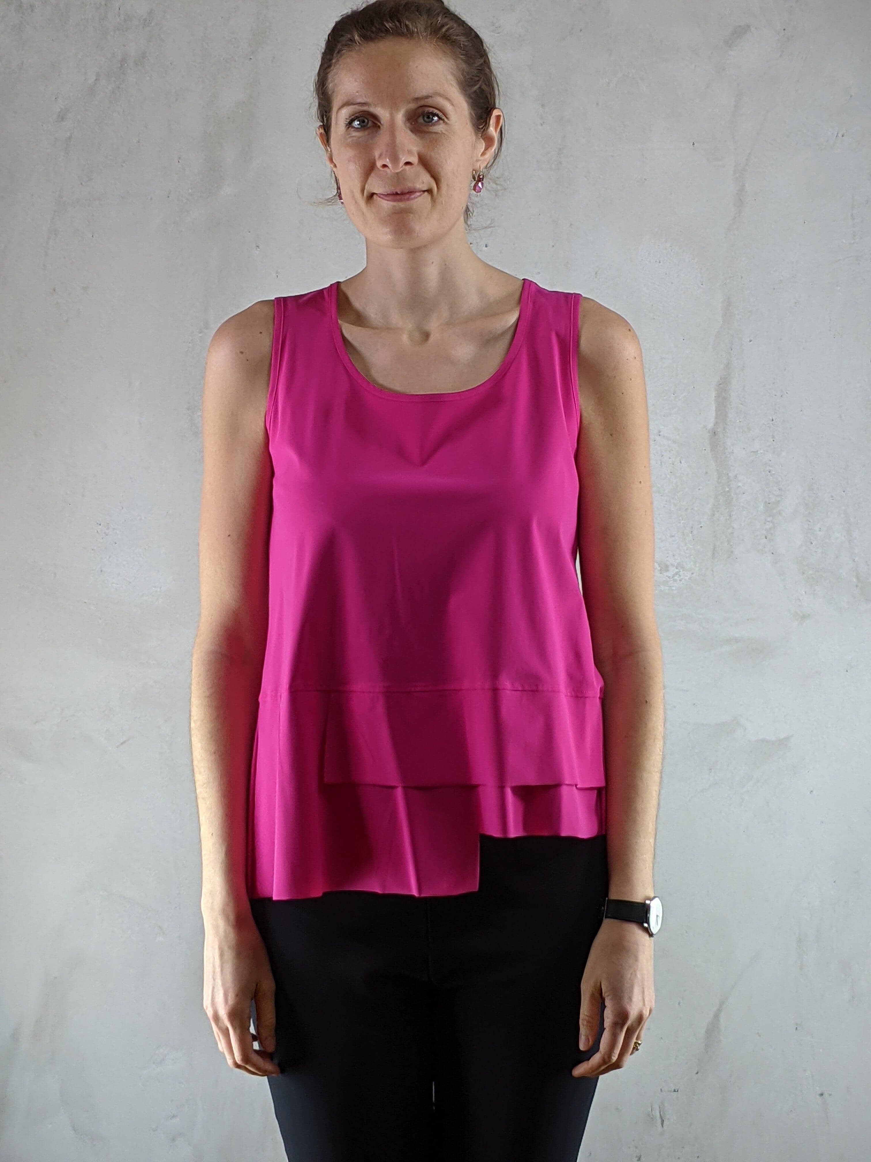 Elli - Top kurz stufig - kolibri-ulm.de - Damen, Oberteile, Top