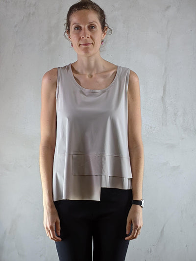 Elli - Top kurz stufig - kolibri-ulm.de - Damen, Oberteile, Top